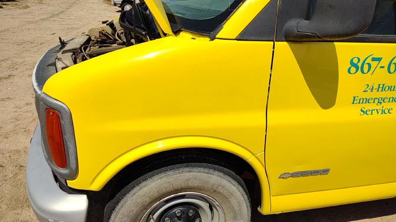 1996-2002 Chevrolet Van Express 3500 Series Fender LH