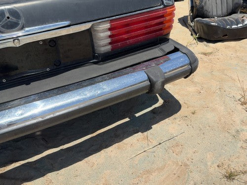 1974-1980 Mercedes 450Sl 107 Chrome Rear Bumper With Mount Brackets Oem