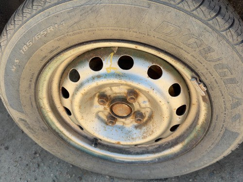 1999-2003 Mazda Protege Dx 14" Steel Wheel Oem Factory Rim