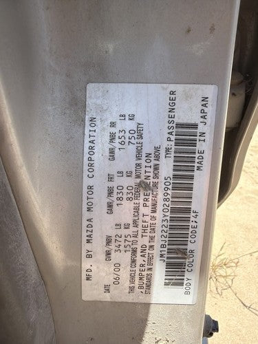 95-03 Protege Dx Complete Set Of Timing Covers Oem Upper Lower Inner Outer 1.6L