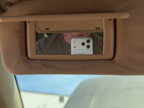 1997-2001 Toyota Camry Driver Left Sun Visor OEM Oak FT4