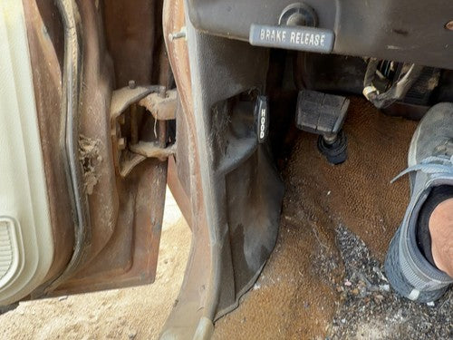 1974 Chevy Impala Driver Left Lower Kick Trim Panel Oem