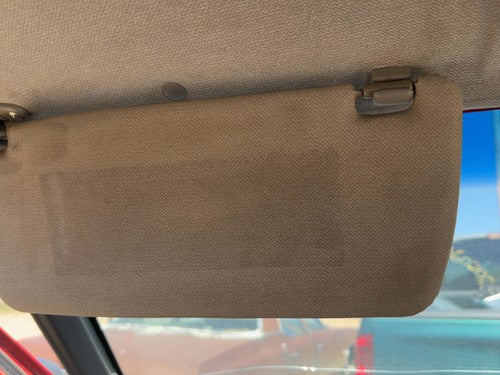 87-95 Nissan Pathfinder Driver Left Sun Visor OEM Gray
