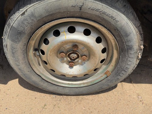 1999-2003 Mazda Protege Dx 14" Steel Wheel Oem Factory Rim