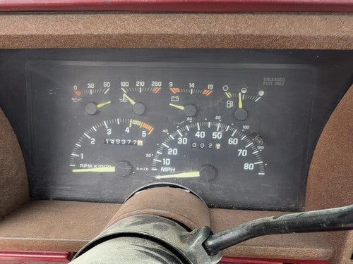 92-93 Chevy Silverado 1500 Speedometer Cluster Instrument Gauges Panel Oem Dash