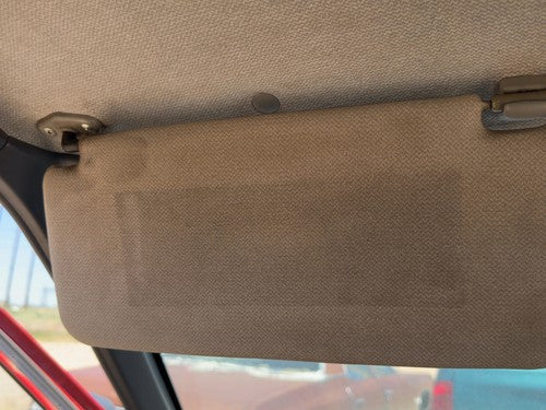 87-95 Nissan Pathfinder Driver Left Sun Visor OEM Gray