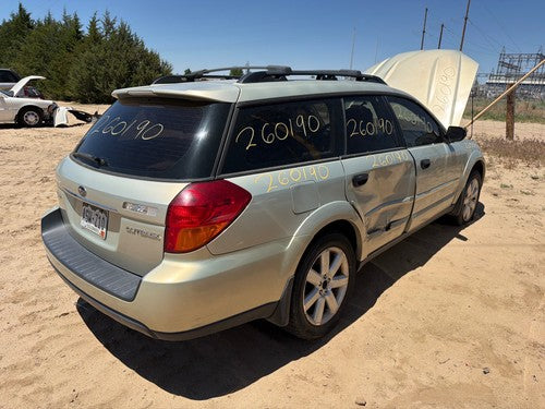 2006-2009 Subaru Legacy Outback Engine Oil Pan With Good Drain Plug Oem 2.5L