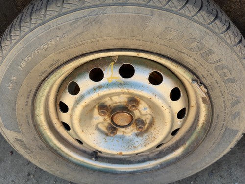 1999-2003 Mazda Protege Dx 14" Steel Wheel Oem Factory Rim