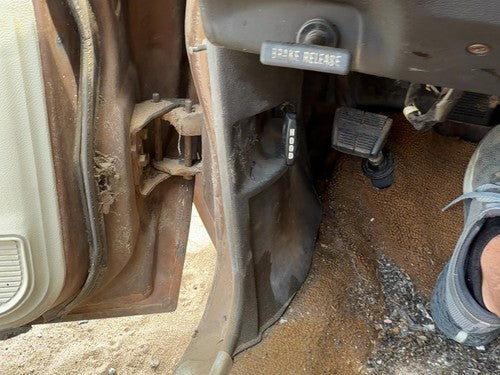 1974 Chevy Impala Driver Left Lower Kick Trim Panel Oem