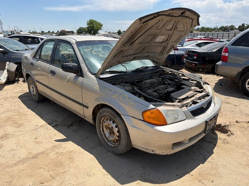 1999-2003 Mazda Protege Dx Passenger Right Rear Side Window Door Glass Oem Back