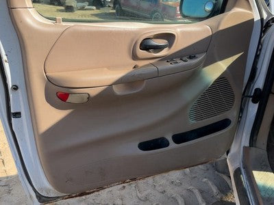 1999-2003 Ford F150 Driver Left Front Door Trim Panel With Master Switch Tan Ex