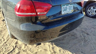 2012-2015 Vw Passat Rear Bumper Cover Assembly Oem Back Black A1 561807421Dgru