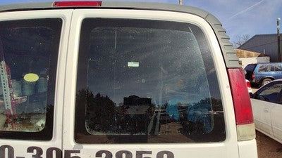 1996-24 Savana Van 2500 Passenger Right Back Glass Rear Window Only Oem 15178307