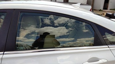 11-15 Hyundai Sonata Driver Left Rear Side Window Door Glass Oem Back 834113S010