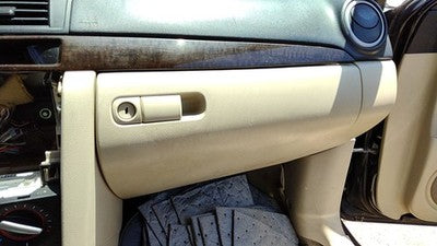 2007-2009 Mazda 3 Glove Box Assembly Complete Door With Latch Oem Beige Br7