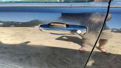 2011-2014 Dodge Avenger Driver Left Front Outside Door Handle Oem Black Px8