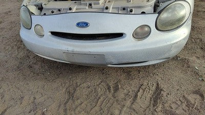 1996-1997 Ford Taurus Front Bumper Cover Assembly Oem Silver Ts F6dz17d957a