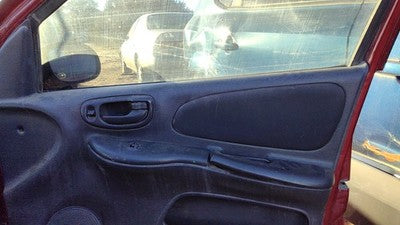 2003-2004 Dodge Neon Passenger Right Front Door Trim Panel With Switches Black