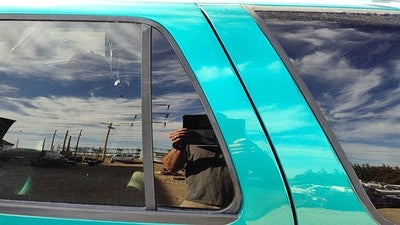 1995-2005 S10 Blazer Driver Left Rear Vent Window Back Door Glass With Frame Oem