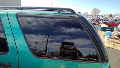 1995-05 S10 Blazer Driver Left Rear Quarter Glass Back Side Window Oem 15766469