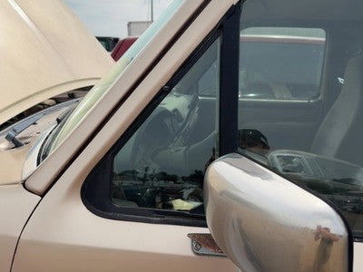 92-97 Ford F250 Driver Left Front Vent Window Small Door Glass With Frame Oem
