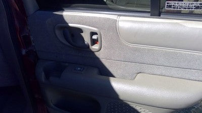 98-03 S10 Blazer Passenger Right Rear Inside Door Trim Panel Only Back Gray 92H