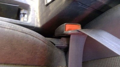 2011-2017 Jeep Patriot Driver Left Front Seat Belt Buckle Receiver Oem Gray Dv