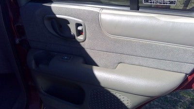 98-03 S10 Blazer Passenger Right Rear Inside Door Trim Panel Only Back Gray 92H
