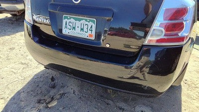 2007-2008 Nissan Sentra Rear Bumper Cover Assembly Oem Back 2.0L Black Kh3