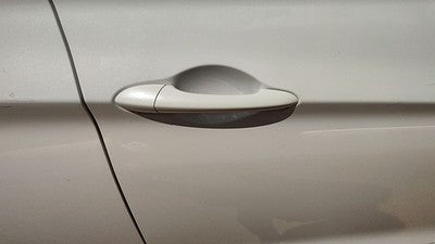 11-14 Sonata Passenger Right Front Outside Door Handle Shimmering White Mica Wj
