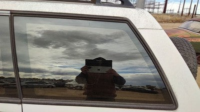 1991-1994 Chevy S10 Blazer Driver Left Rear Quarter Glass Back Side Window Oem