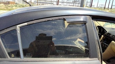 2004-2009 Mazda 3 Passenger Right Rear Side Window Door Glass Oem Back Ban672511