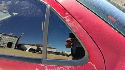 1995-2005 Chevy Cavalier Driver Left Rear Vent Window Back Door Glass With Frame