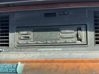 93-94 Town Car Temperature Control Module In Dash Heater Ac Head Unit Oem