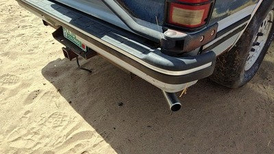 1983-1994 Chevy S10 Blazer Rear Bumper Assembly Oem Back 15961871