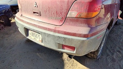 2003-2006 Mitsubishi Outlander Rear Bumper Cover Assembly Oem Back Red Mn133226