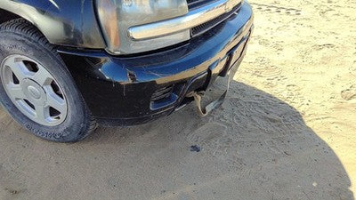 2002-2008 Chevy Trail Blazer Front Bumper Cover Assembly Oem Black 41U 15174444