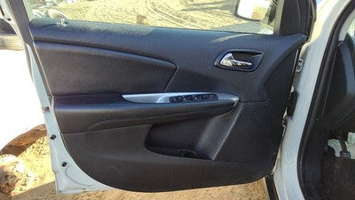 12-18 Dodge Journey Driver Left Front Inside Door Trim Panel Only Oem Black X9