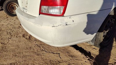 2001-2003 Hyundai Elantra Rear Bumper Cover Assembly Oem Back White 866102D000