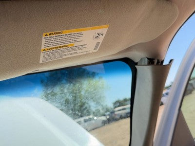 2003-2007 Chevy Silverado 2500 Passenger Right Sun Visor Oem Tan 52D 15798459