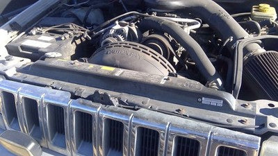 93-98 Jeep Grand Cherokee Top Plastic Cover Above Radiator Support Upper Shield