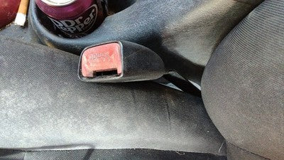2002-2005 Dodge Neon Driver Left Front Seat Belt Buckle Receiver Oem Black