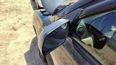 2007-09 Mazda 3 Driver Left Side Mirror Door Mounted Oem Black 16W Bn8b69180k74