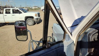 1992-97 Ford F350 Driver Left Front Vent Window Small Door Glass With Frame Oem