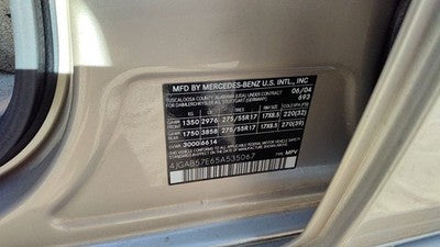 2003-2005 Mercedes Ml350 Driver Left Mercedes Ml350 3.7L 1120102820