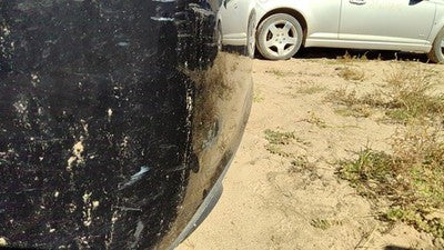2008-2012 Chevy Malibu Rear Bumper Cover Assembly Oem Back 58u Black Granite