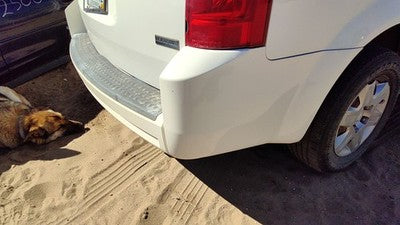 2008-2010 Dodge Grand Caravan Rear Bumper Cover Assembly Oem Back White Pw1