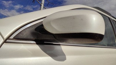 11-14 Subaru Legacy Outback Driver Left Side Mirror Door Mounted 7J Satin White
