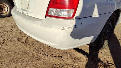 2001-2003 Hyundai Elantra Rear Bumper Cover Assembly Oem Back White 866102D000
