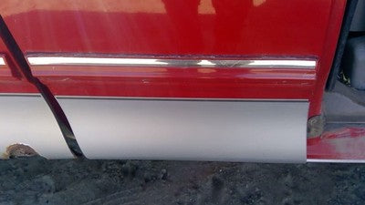 97 98 Ford F150 Passenger Right Rear Moulding From Door Oem Back Trim Strip Red